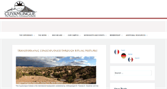Desktop Screenshot of cuyamungueinstitute.com